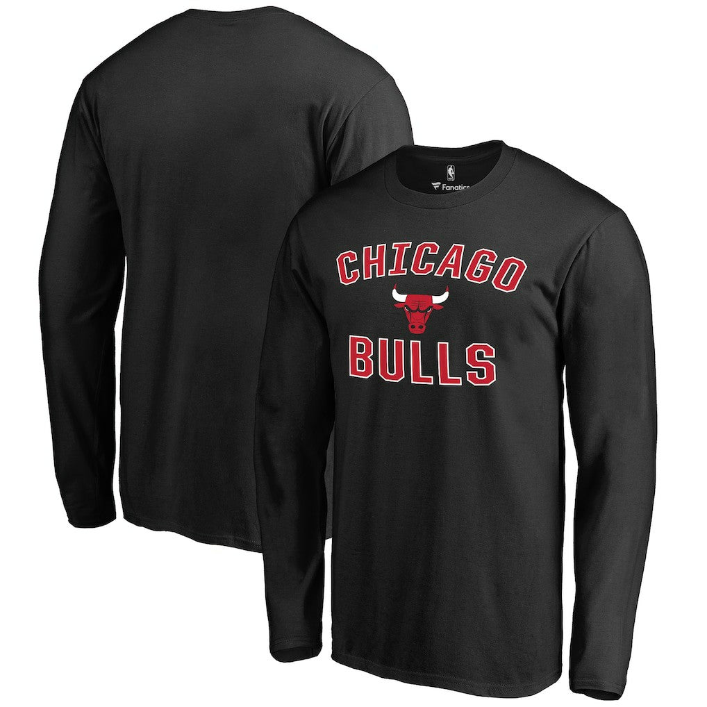 Chicago Bulls Victory Arch Long Sleeve T-Shirt sale On Sale