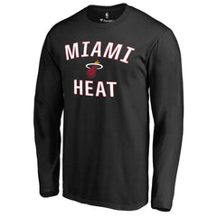 Miami Heat Victory Arch Long Sleeve T-Shirt On Sale