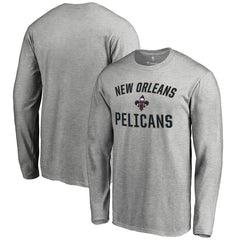 New Orleans Pelicans Victory Arch Long Sleeve T-Shirt For Sale