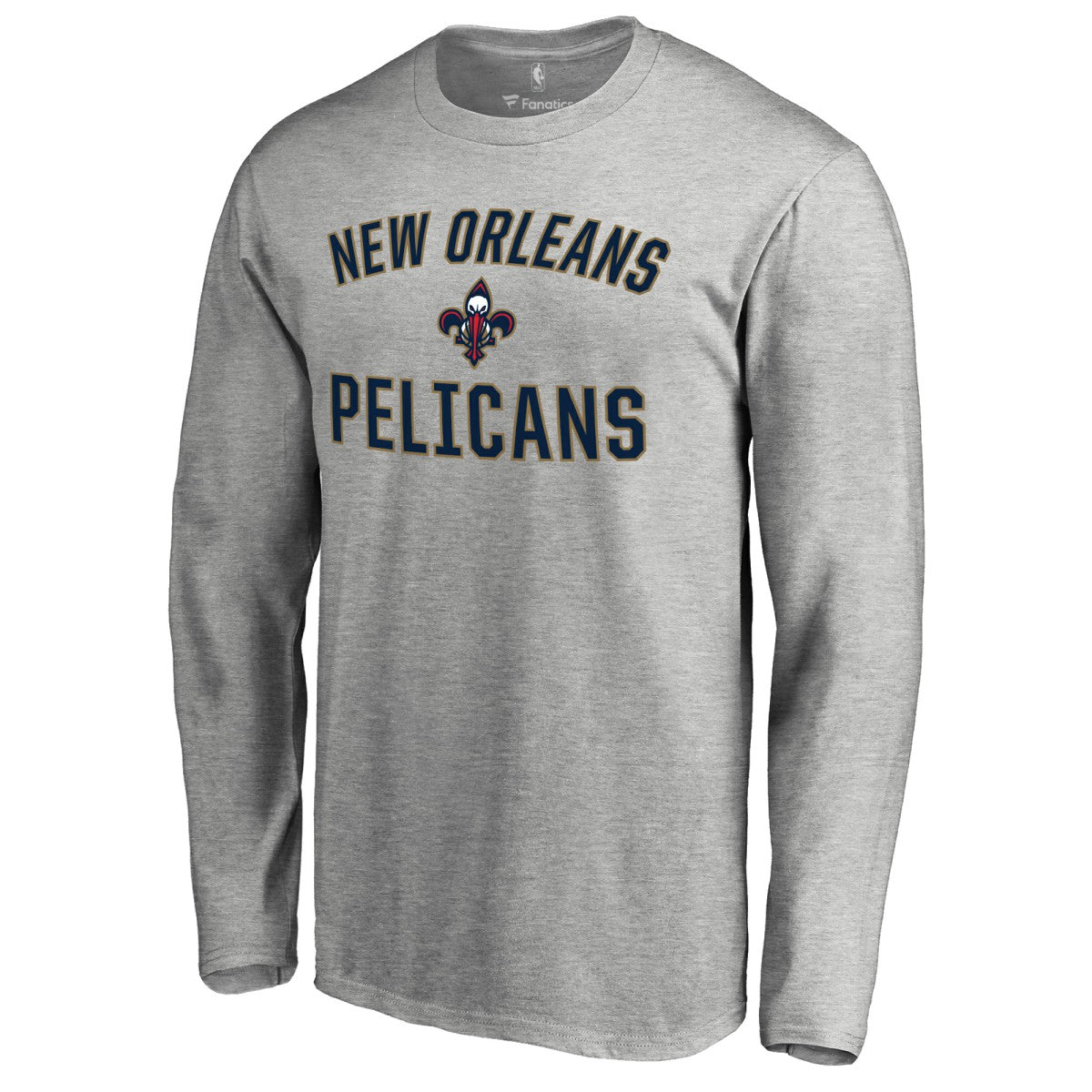 New Orleans Pelicans Victory Arch Long Sleeve T-Shirt For Sale