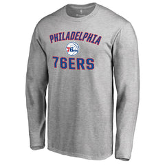 Philadelphia 76ers Victory Arch Long Sleeve T-Shirt sale On Sale