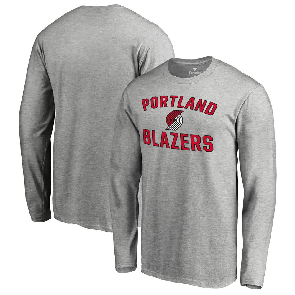 Portland Trail Blazers Victory Arch Long Sleeve T-Shirt New