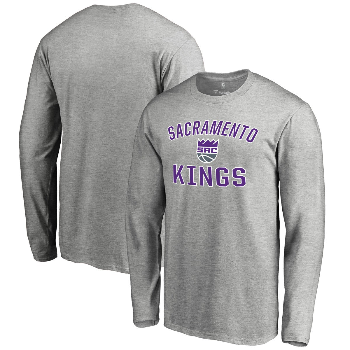 Sacramento Kings Victory Arch Long Sleeve T-Shirt Outlet