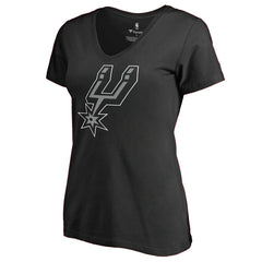 San Antonio Spurs Women's Primary Logo V-Neck T-Shirt Online