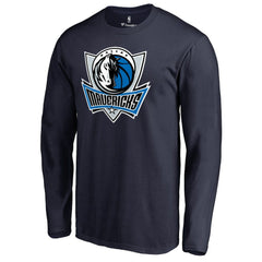 Dallas Mavericks Primary Logo Long Sleeve T-Shirt sale Discount