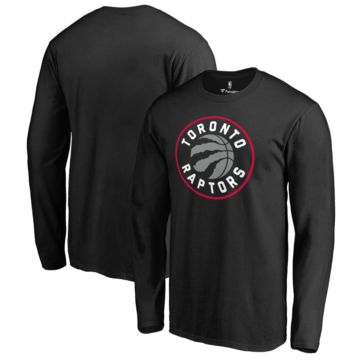 Toronto Raptors Primary Logo Long Sleeve T-Shirt For Sale
