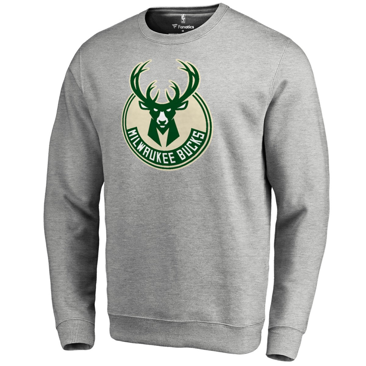 Milwaukee Bucks Primary Logo Sweatshirt New