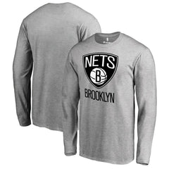 Brooklyn Nets Primary Logo Long Sleeve T-Shirt Discount