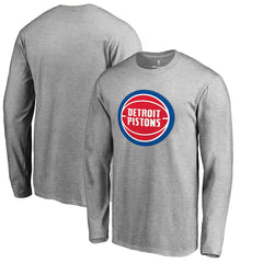 Detroit Pistons Primary Logo Long Sleeve T-Shirt sale Discount