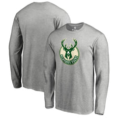 Milwaukee Bucks Primary Logo Long Sleeve T-Shirt For Sale