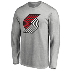 Portland Trail Blazers Primary Logo Long Sleeve T-Shirt Online