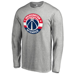 Washington Wizards Primary Logo Long Sleeve T-Shirt New