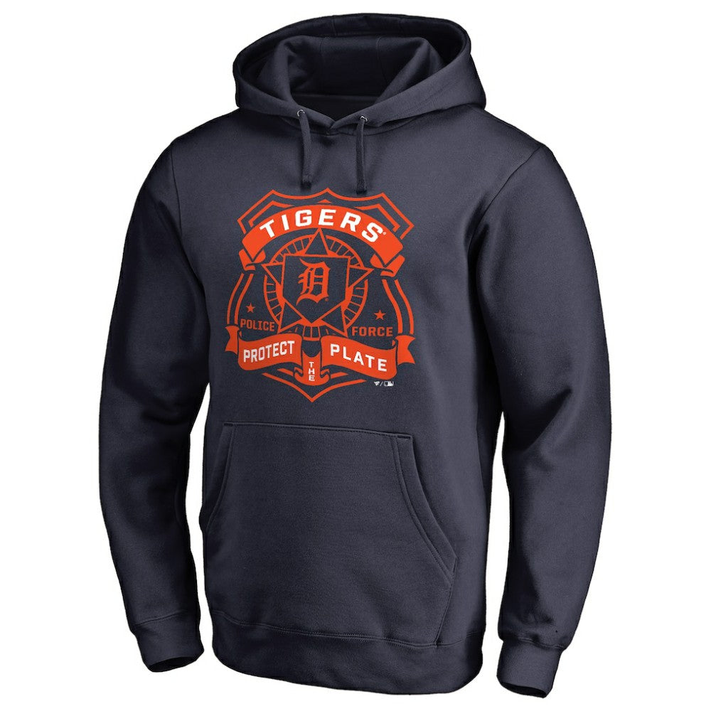 Detroit Tigers Police Badge Pullover Hoodie | MLB Online