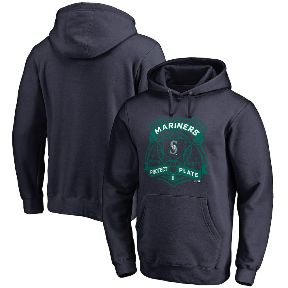 Seattle Mariners Police Badge Pullover Hoodie | MLB Near me