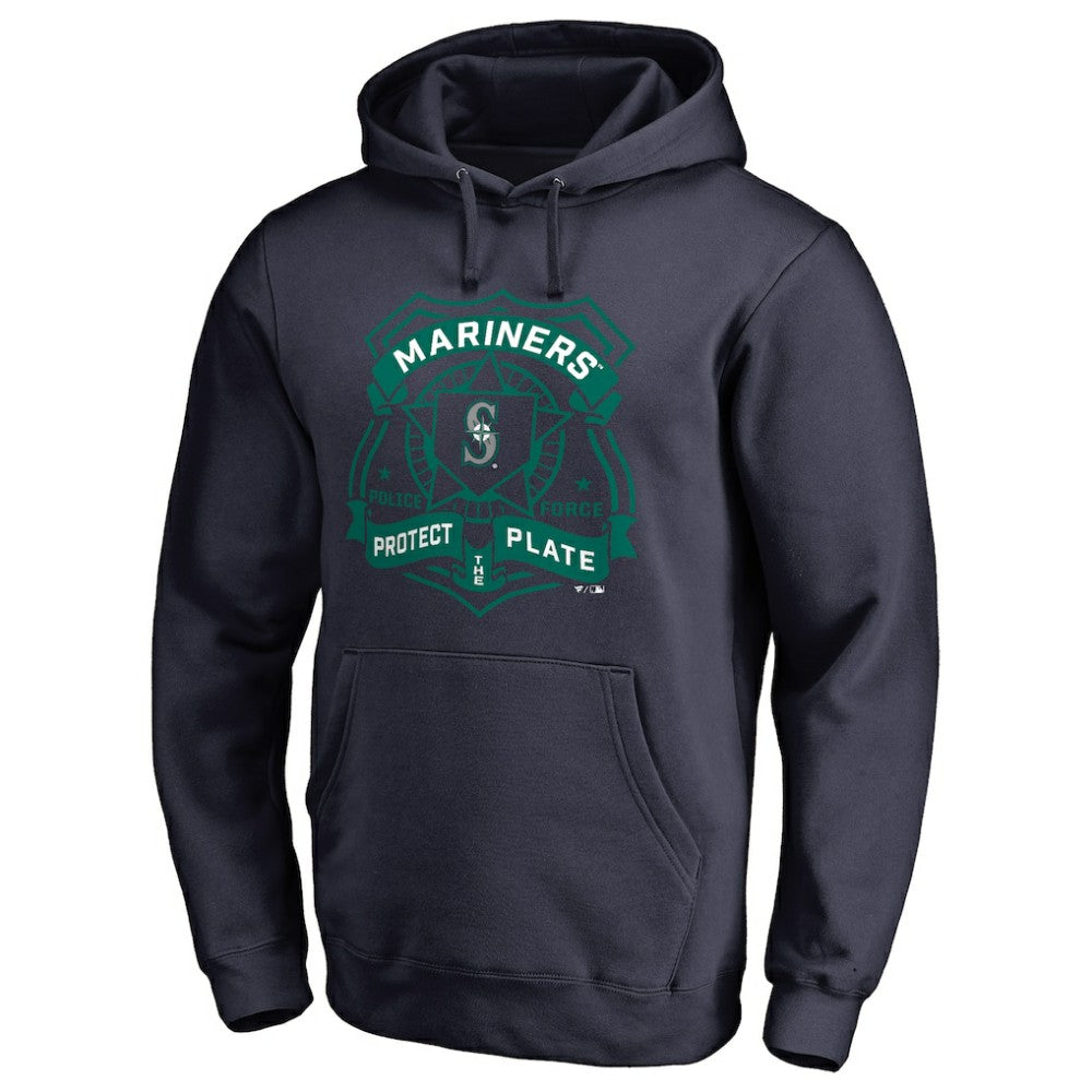 Seattle Mariners Police Badge Pullover Hoodie | MLB Near me