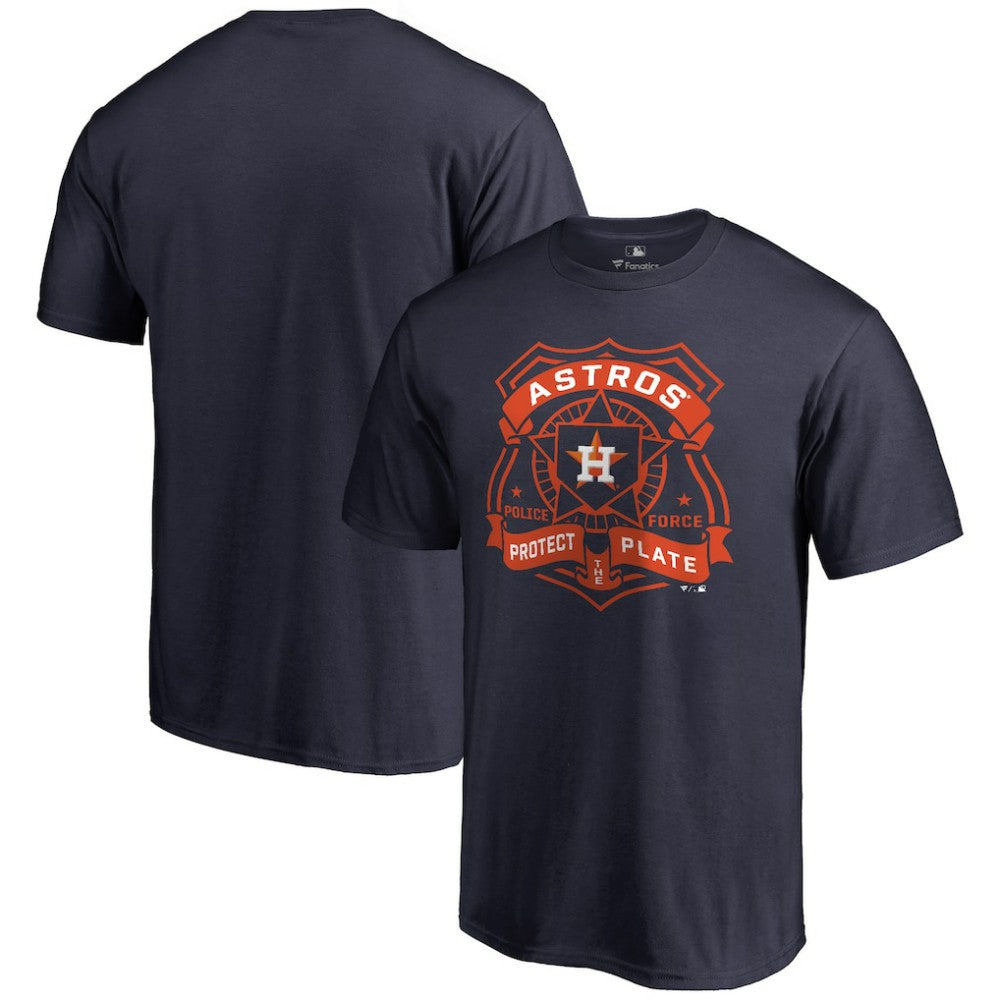 Houston Astros Police Badge T-Shirt | MLB Outlet