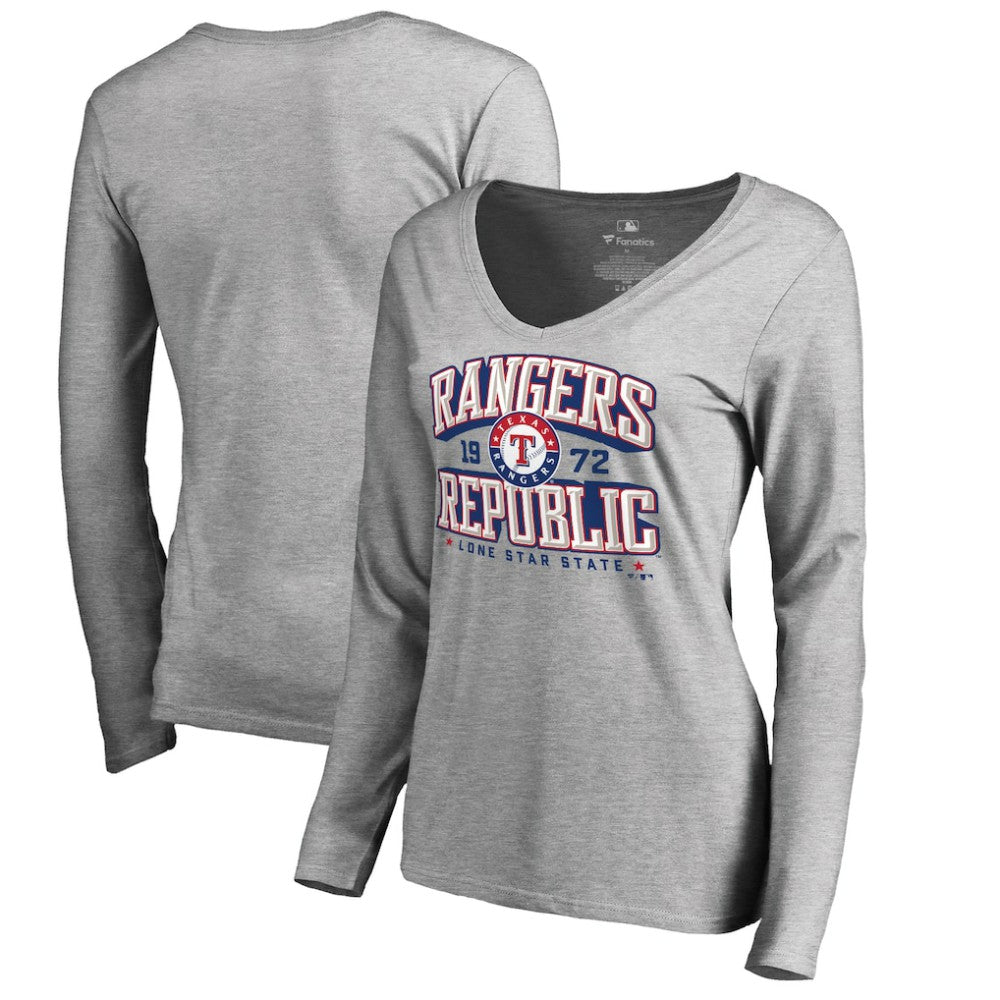 Texas Rangers Women's Rangers Republic Hometown Long Sleeve T-Shirt | MLB Shop
