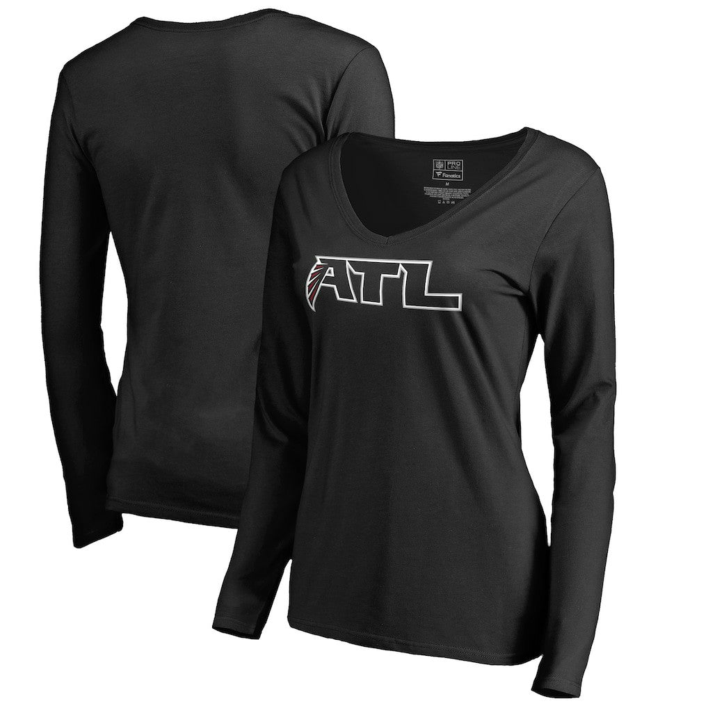 Atlanta Falcons  Women's Alternate Logo Long Sleeve T-Shirt