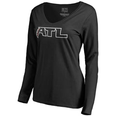 Atlanta Falcons  Women's Alternate Logo Long Sleeve T-Shirt
