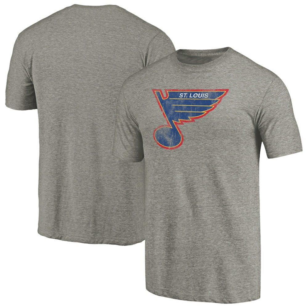 St. Louis Blues Throwback Logo 1987-1989 Tri-Blend T-Shirt Online