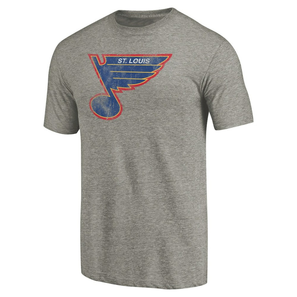 St. Louis Blues Throwback Logo 1987-1989 Tri-Blend T-Shirt Online