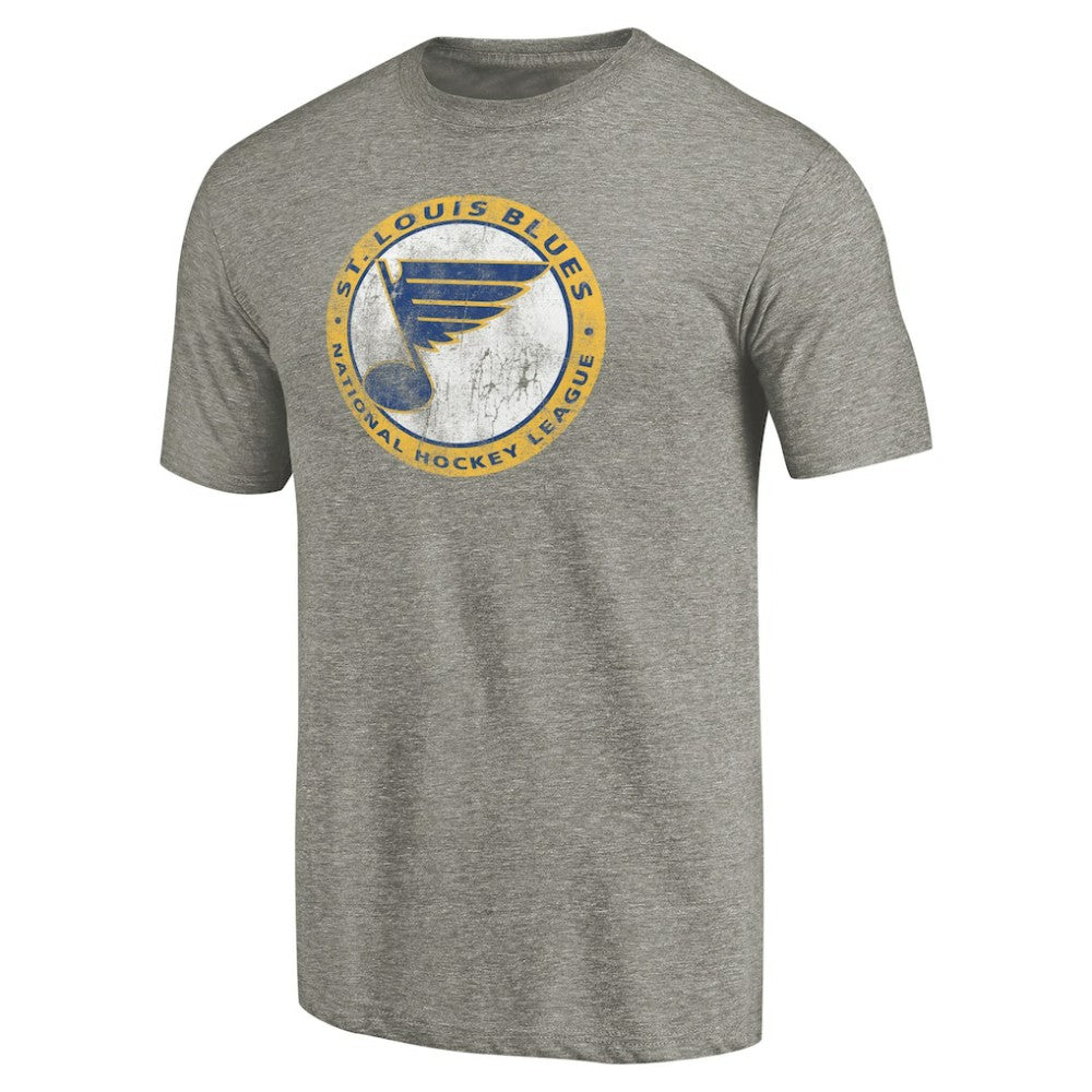 St. Louis Blues Throwback Logo 1970 Tri-Blend T-Shirt Discount