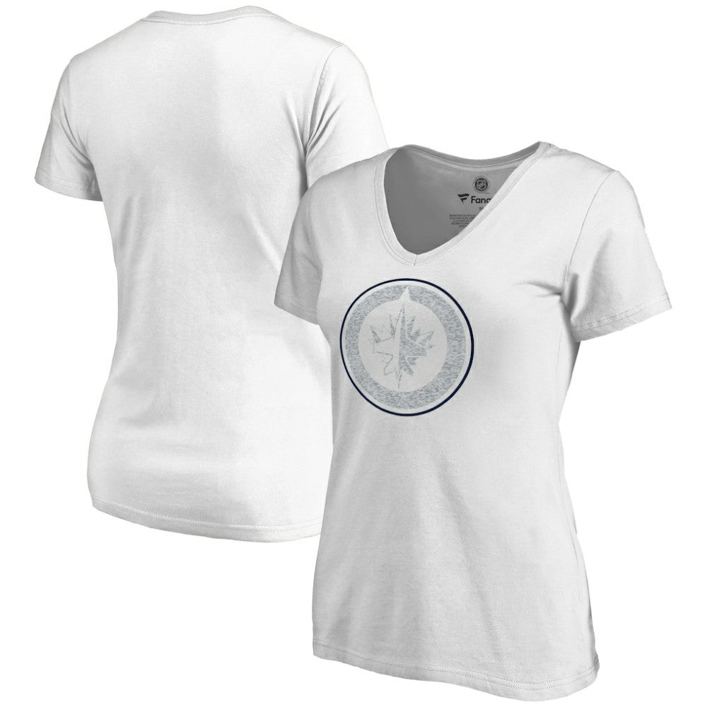 Winnipeg Jets Women's Whiteout V-Neck T-Shirt Online