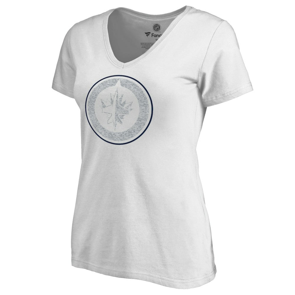 Winnipeg Jets Women's Whiteout V-Neck T-Shirt Online