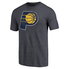 Indiana Pacers Distressed Team Logo Tri-Blend T-Shirt Online