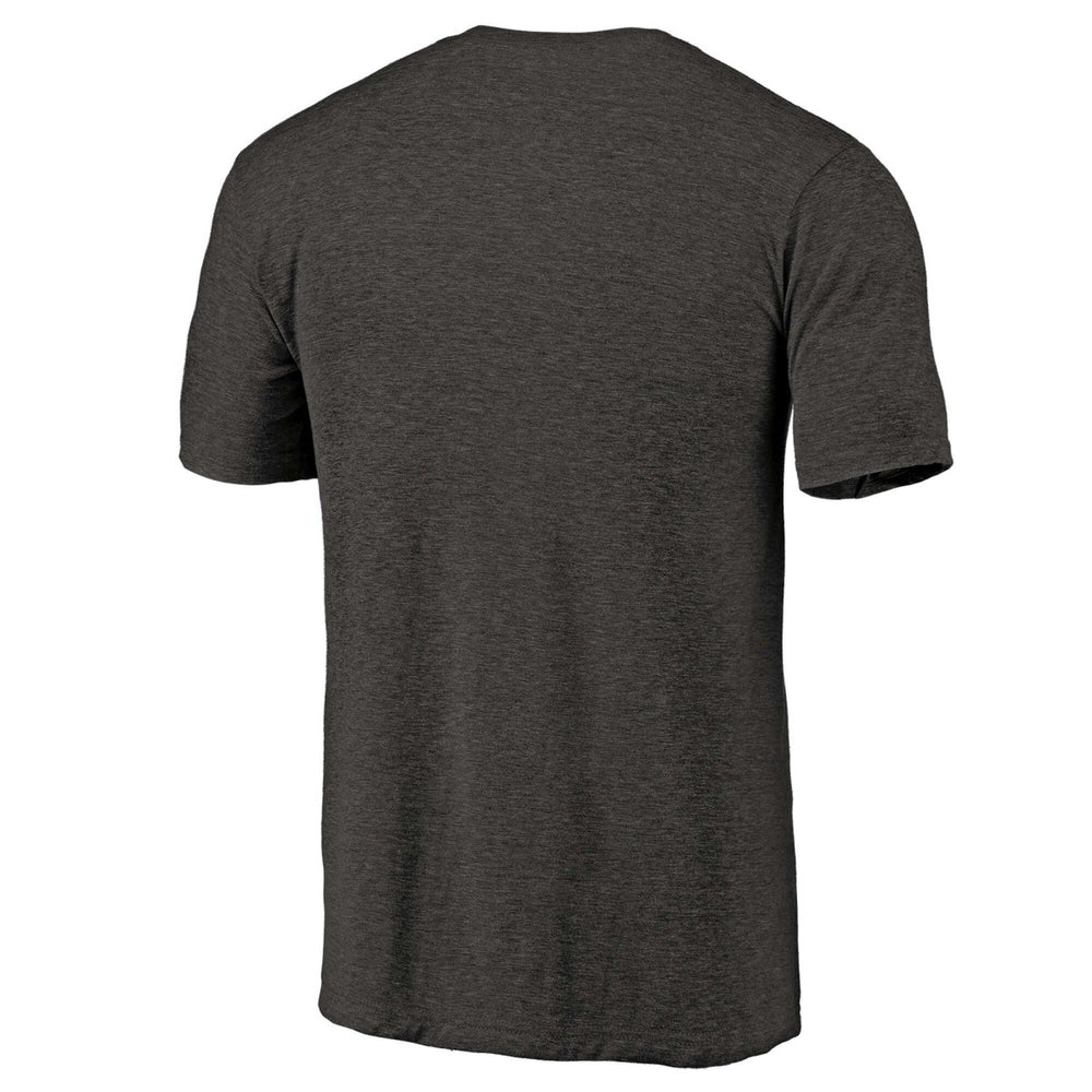 Portland Trail Blazers Distressed Team Logo Tri-Blend T-Shirt On Sale