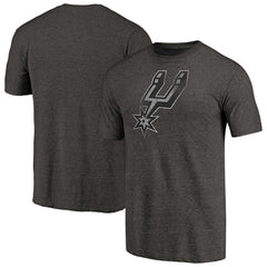 San Antonio Spurs Distressed Team Logo Tri-Blend T-Shirt Online