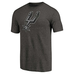 San Antonio Spurs Distressed Team Logo Tri-Blend T-Shirt Online