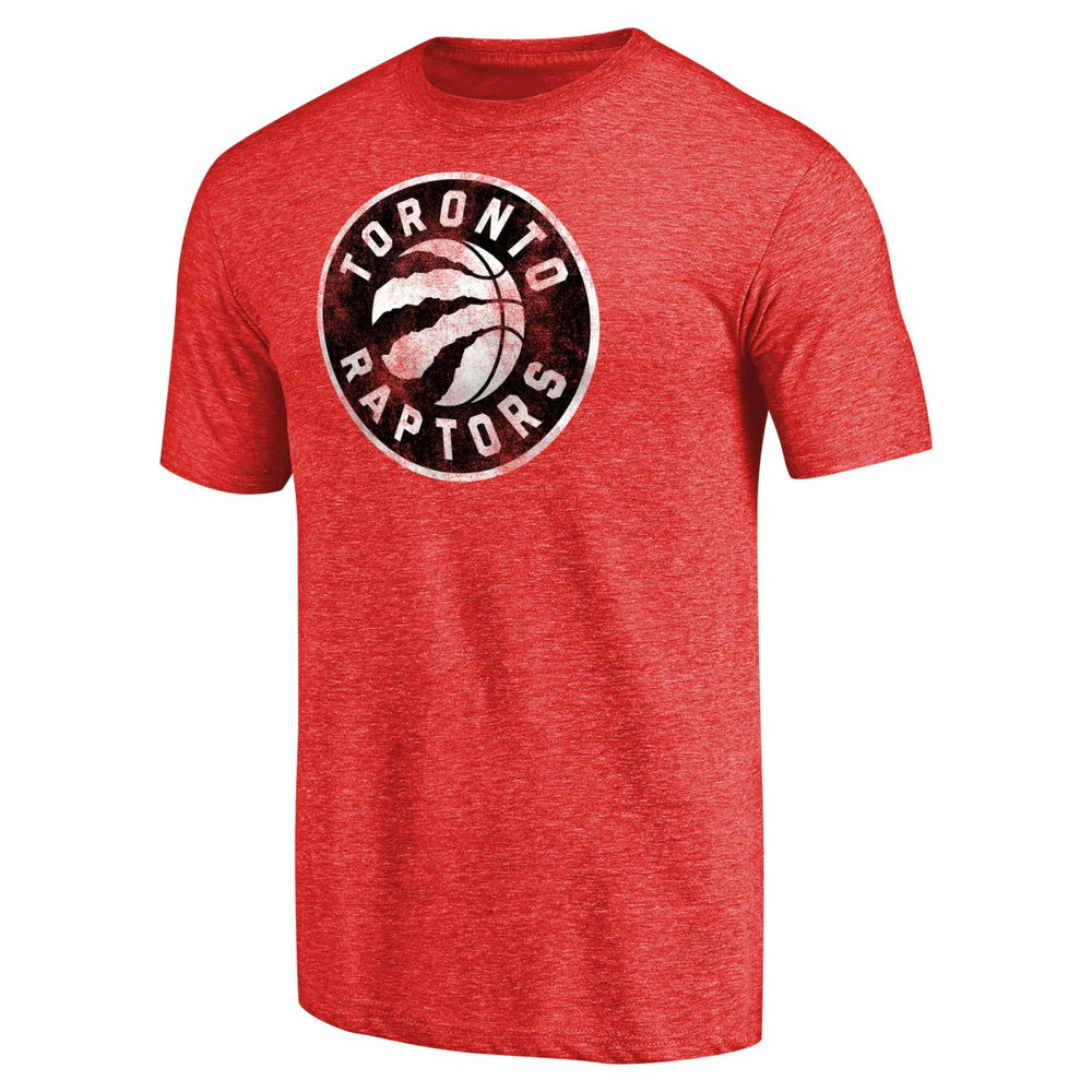 Toronto Raptors Distressed Team Logo Tri-Blend T-Shirt Discount