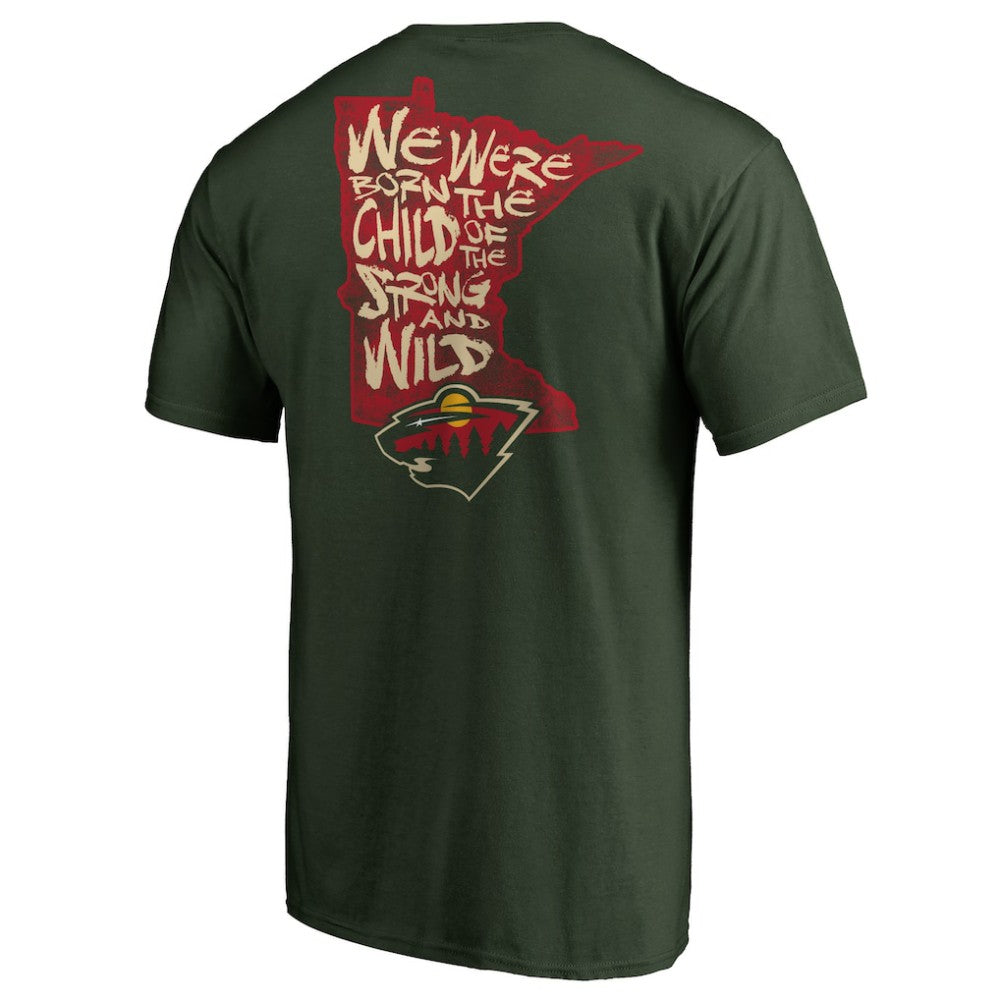 Minnesota Wild Hometown Collection State Chant T-Shirt Discount