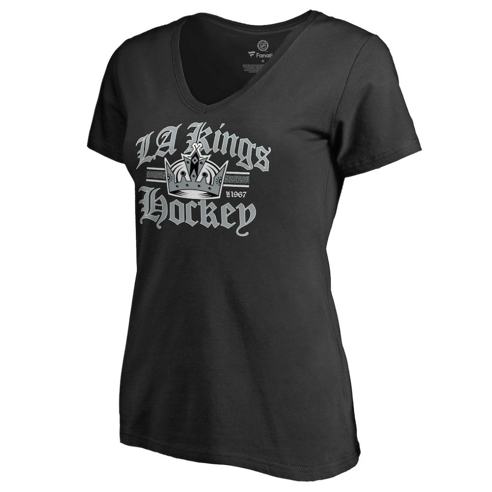 Los Angeles Kings Women's Hometown Collection The Crown V-Neck T-Shirt Online