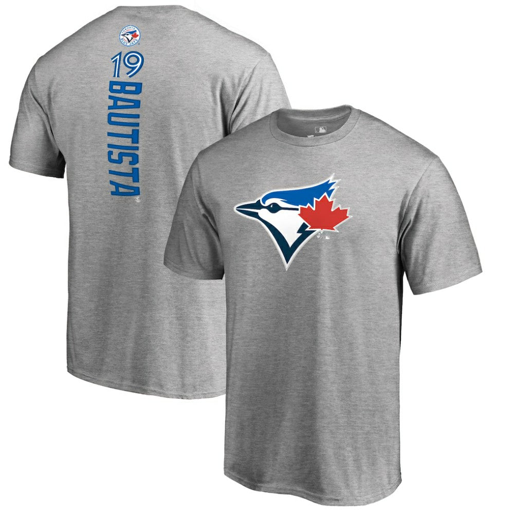 Jose Bautista Toronto Blue Jays Backer Name & Number T-Shirt | MLB Sale