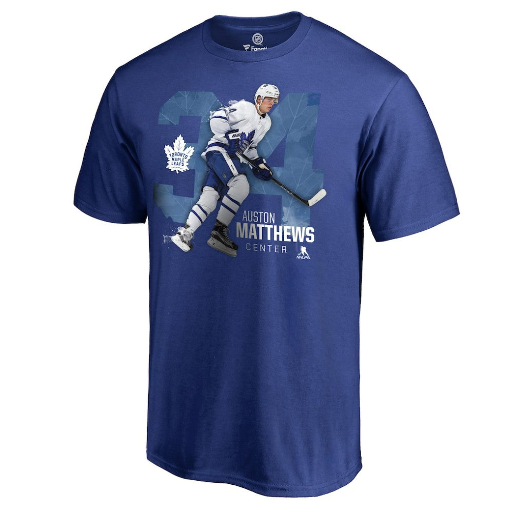 Auston Matthews Toronto Maple Leafs Core Player T-Shirt Outlet