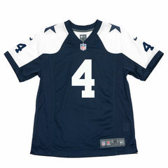 Dallas Cowboys Nike Dak Prescott  Youth Throwback Game Jersey