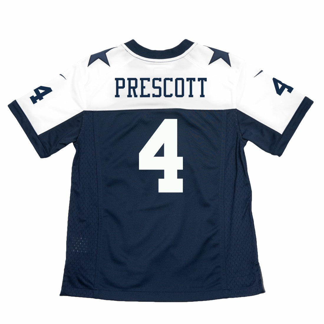 Dallas Cowboys Nike Dak Prescott  Youth Throwback Game Jersey