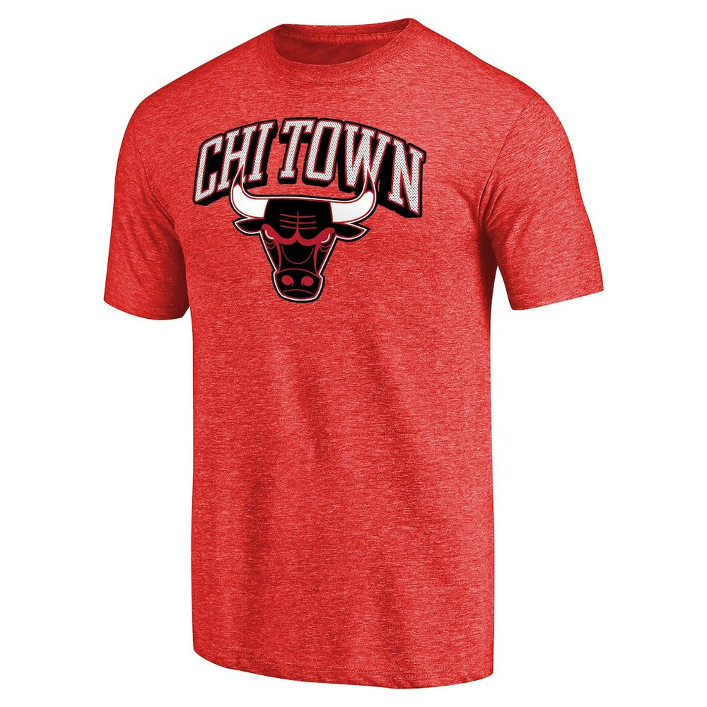 Chicago Bulls Hometown Collection Chi Town Tri-Blend T-Shirt sale For Sale