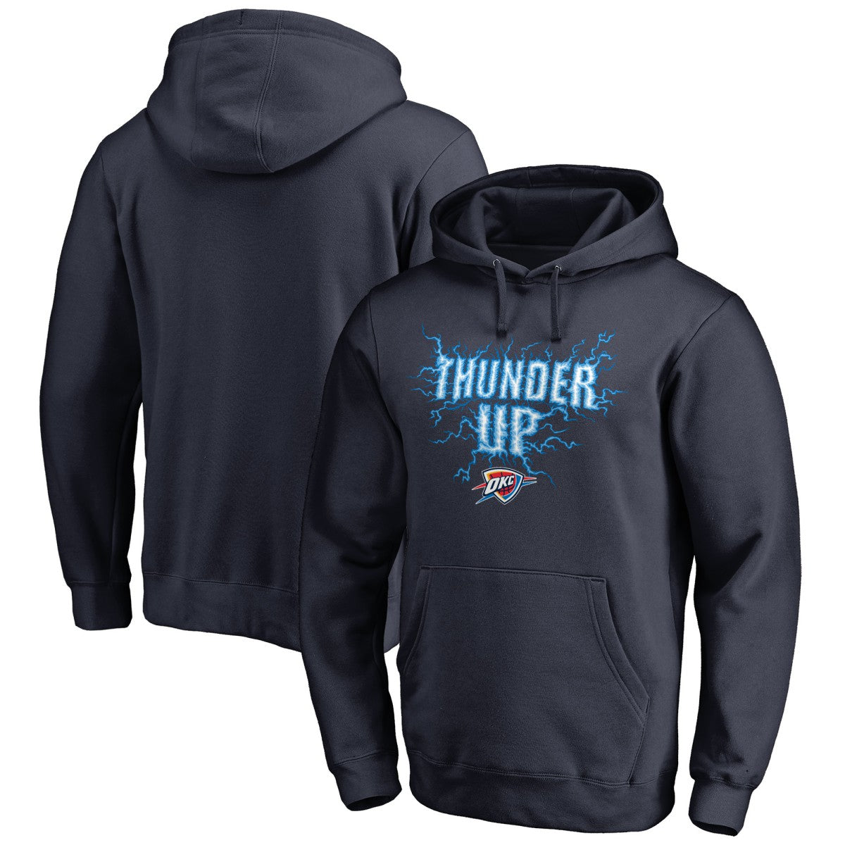 Oklahoma City Thunder Hometown Collection Thunder Up Pullover Hoodie Outlet