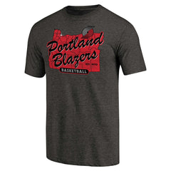 Portland Trail Blazers Hometown Collection Old Town 2 Tri-Blend T-Shirt On Sale