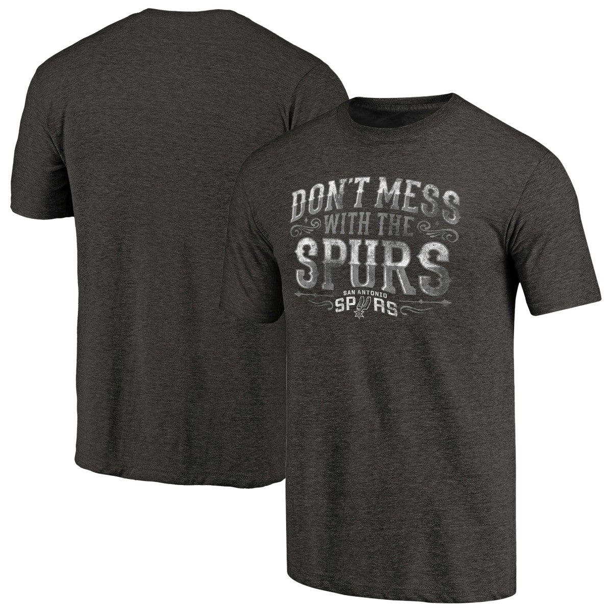 San Antonio Spurs Hometown Collection Step Back Tri-Blend T-Shirt On Sale