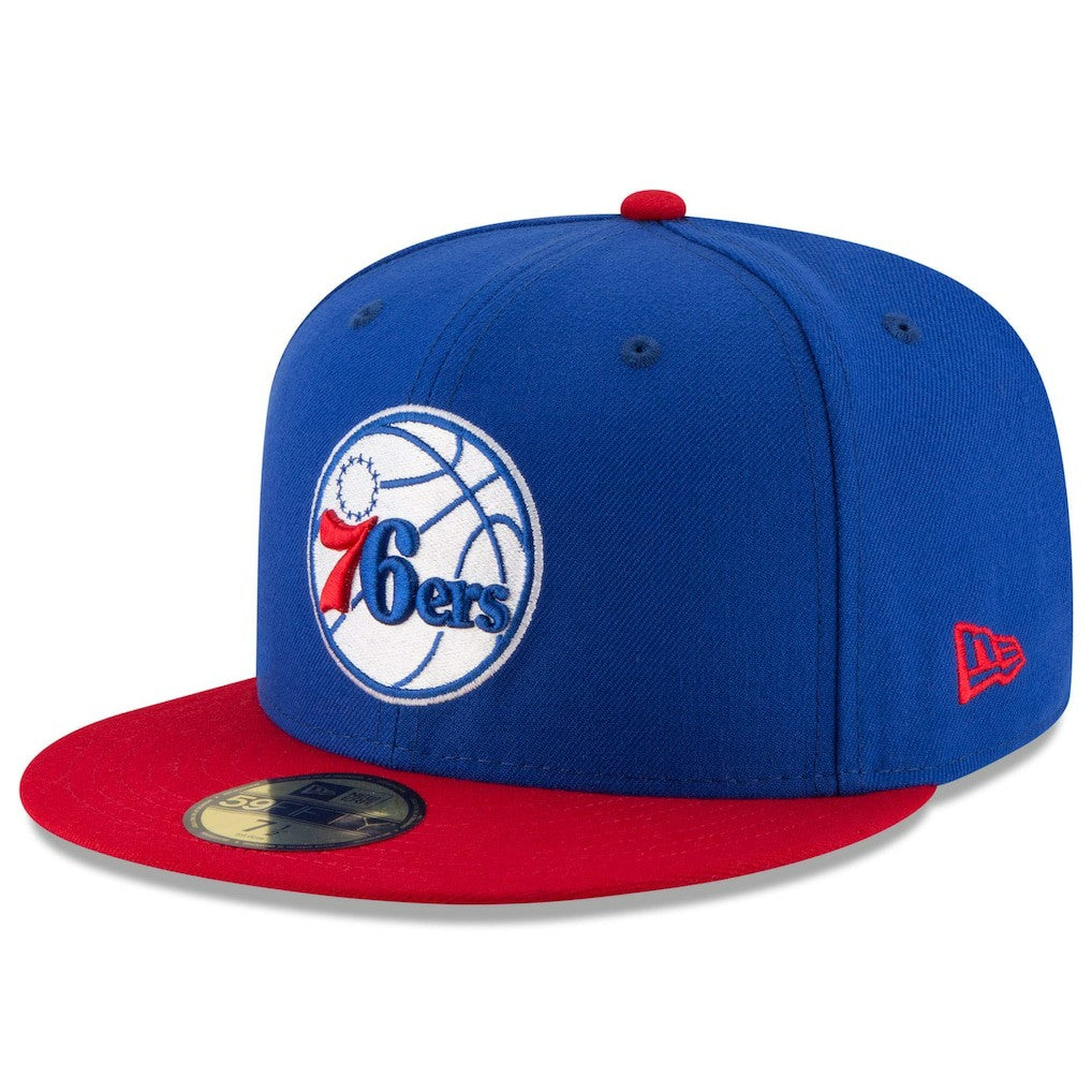 Philadelphia 76ers Team Color 2Tone 59FIFTY Fitted Hat On Sale