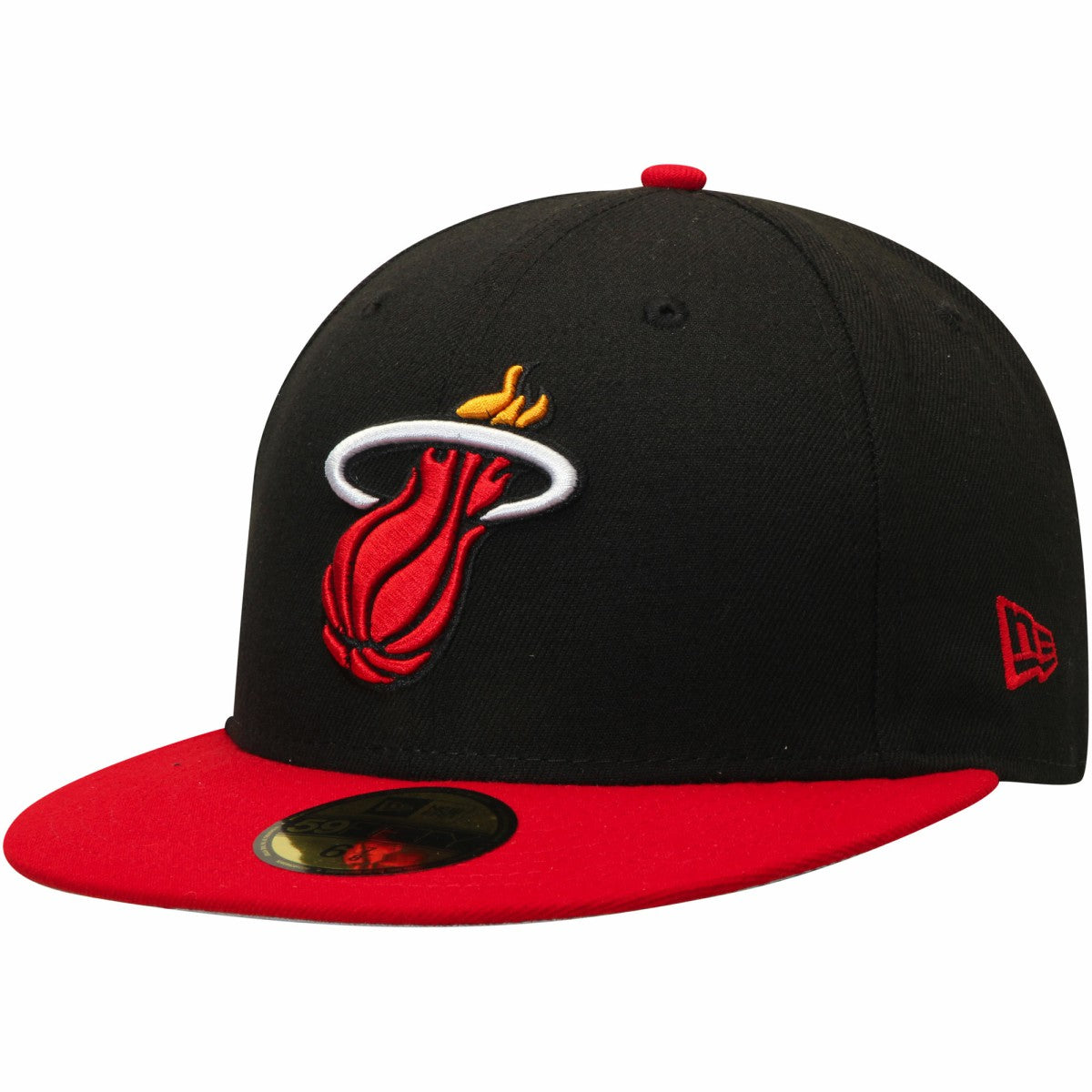 Miami Heat Team Color 2Tone 59FIFTY Fitted Hat Discount