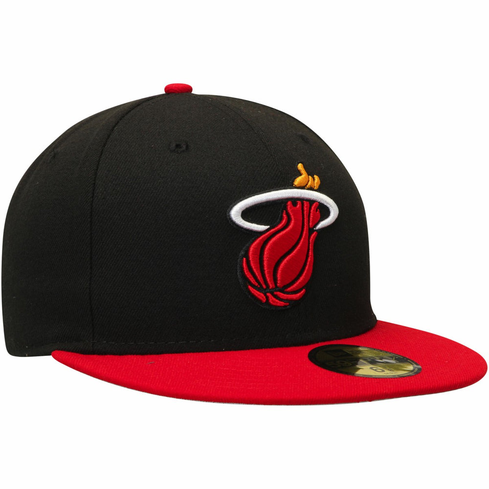 Miami Heat Team Color 2Tone 59FIFTY Fitted Hat Discount