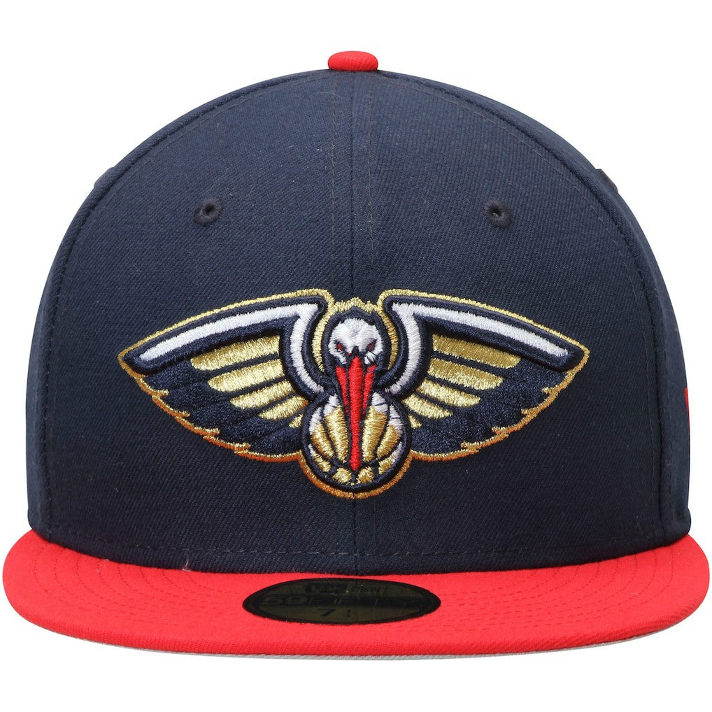 New Orleans Pelicans Team Color 2Tone 59FIFTY Fitted Hat New