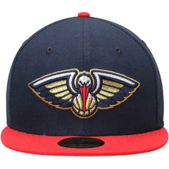 New Orleans Pelicans Team Color 2Tone 59FIFTY Fitted Hat New