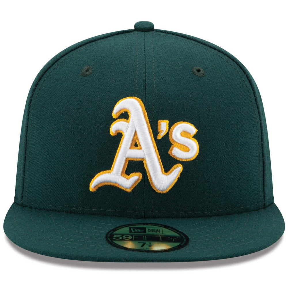 Athletics New Era Road Authentic Collection On Field 59FIFTY Performance Fitted Hat | MLB Discount