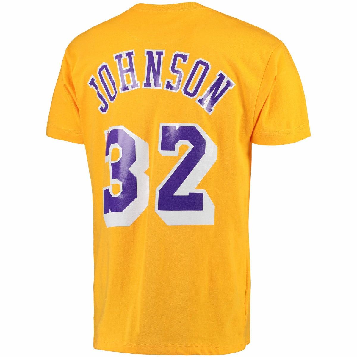 Magic Johnson Los Angeles Lakers Hardwood Classics Retro Name & Number T-Shirt On Sale